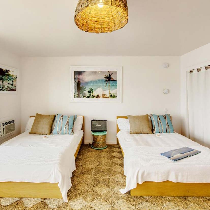 The Surf Lodge guest rooms